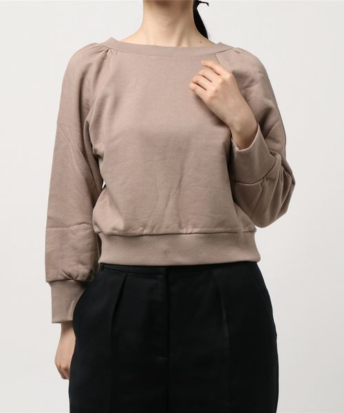 flower（フラワー）の「リラックスコンパクトスウェット（スウェット・レディース・アイボリー/ベージュ・FREE）」の5枚目の写真