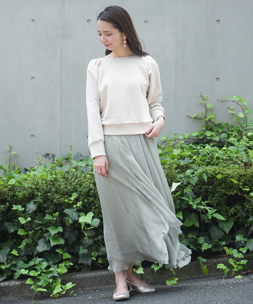 flower（フラワー）の「リラックスコンパクトスウェット（スウェット・レディース・アイボリー/ベージュ・FREE）」の18枚目の写真