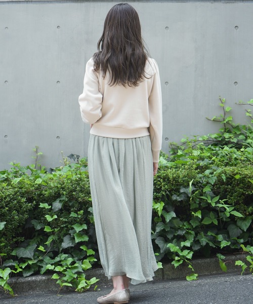 flower（フラワー）の「リラックスコンパクトスウェット（スウェット・レディース・アイボリー/ベージュ・FREE）」の16枚目の写真