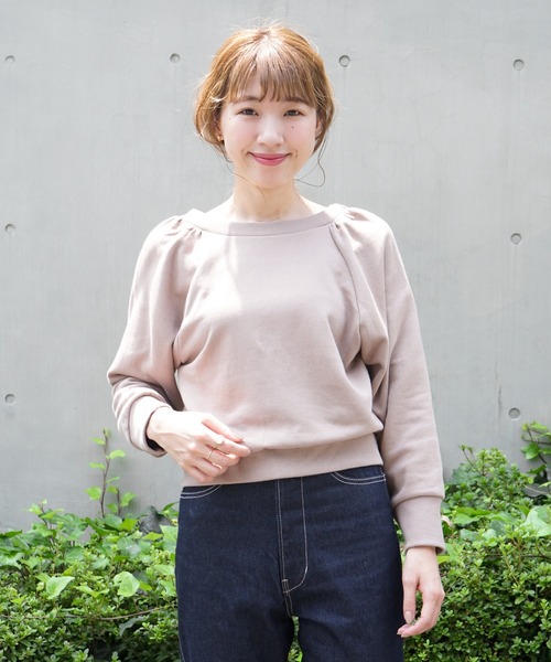 flower（フラワー）の「リラックスコンパクトスウェット（スウェット・レディース・アイボリー/ベージュ・FREE）」の21枚目の写真