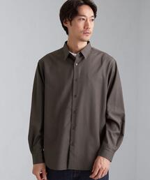 green label relaxing | CM ウォッシャブル ビエラ ジャストルーズ 長袖 シャツ ＜ 機能性生地 / ウォッシャブル ＞(シャツ/ブラウス)