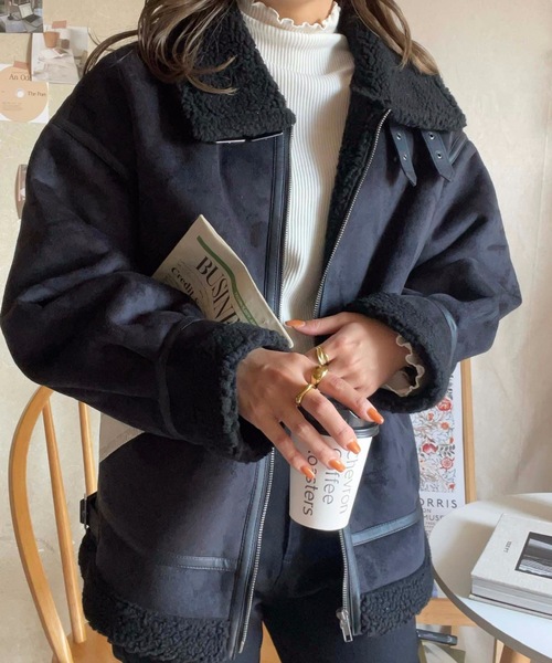 セール】【累計販売枚数3万枚突破！】スエード×ボアフェイクムートンB