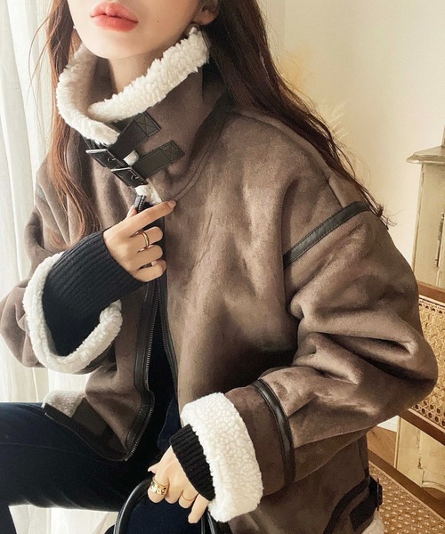 セール】【累計販売枚数3万枚突破！】スエード×ボアフェイクムートンB