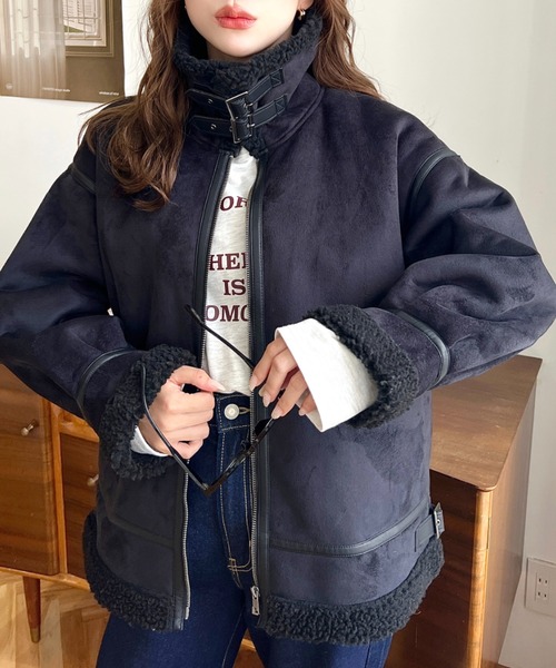 セール】【累計販売枚数3万枚突破！】スエード×ボアフェイクムートンB