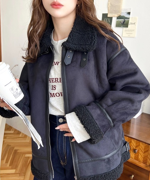 セール】【累計販売枚数3万枚突破！】スエード×ボアフェイクムートンB