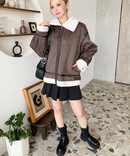 セール】【累計販売枚数3万枚突破！】スエード×ボアフェイク