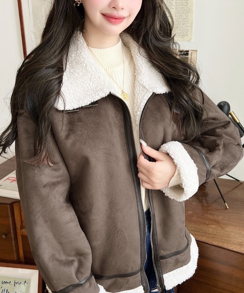 セール】【累計販売枚数3万枚突破！】スエード×ボアフェイクムートンB