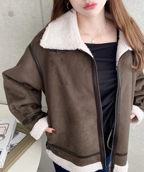 セール】【累計販売枚数3万枚突破！】スエード×ボアフェイクムートンB