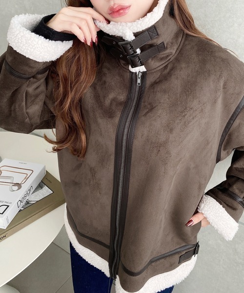 セール】【累計販売枚数3万枚突破！】スエード×ボアフェイクムートンB