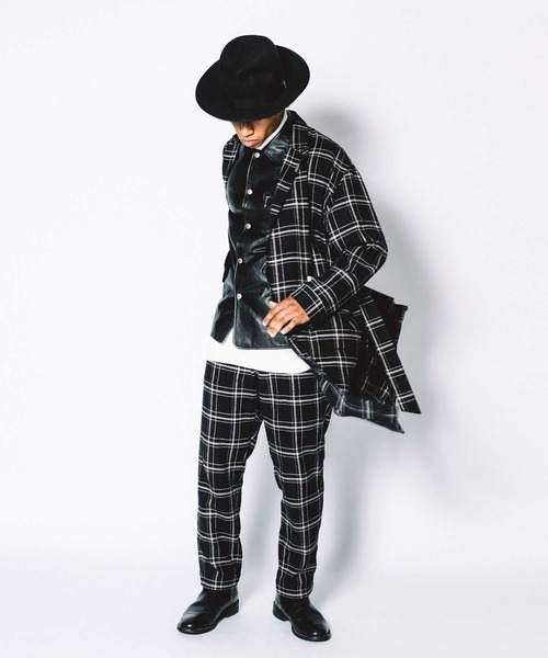 CRIMIE（クライミー）の「KURT CHECK EASY PANTS（その他パンツ・メンズ・ブラック/ブラウン/グレー・XL/M/S/XXL/L）」の5枚目の写真