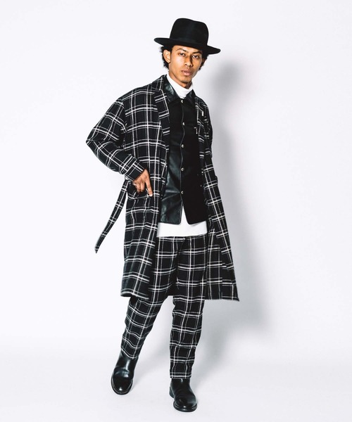 CRIMIE（クライミー）の「KURT CHECK EASY PANTS（その他パンツ・メンズ・ブラック/ブラウン/グレー・XL/M/S/XXL/L）」の14枚目の写真