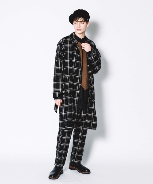 CRIMIE（クライミー）の「KURT CHECK EASY PANTS（その他パンツ・メンズ・ブラック/ブラウン/グレー・XL/M/S/XXL/L）」の16枚目の写真