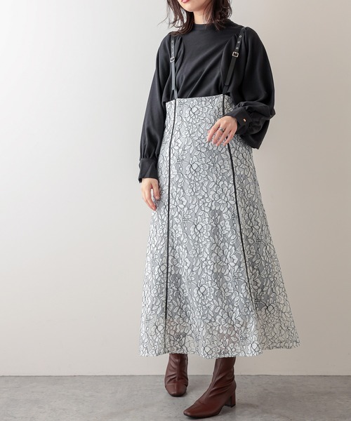 natural couture（ナチュラルクチュール）の「スタンドカラー袖コンシャスブラウス（シャツ/ブラウス・レディース・オフホワイト/ブラック/モカ/ベージュ/ブルー・FREE）」の11枚目の写真