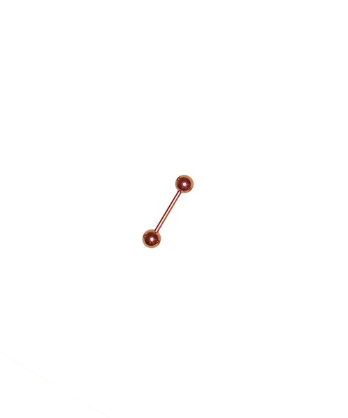 MORPH(モルフ)の「MORPH モルフ バーベルボディーピアス 18ゲージ 6mm~12mm(ピアス(片耳用)・レディース・ピンク・6/8/10/12)」の4枚目の写真