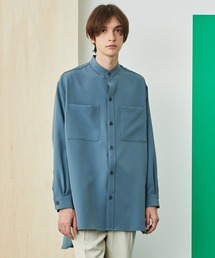 UNITED TOKYO | ダブルクロスロングシャツ/ビッグシルエット(シャツ/ブラウス)