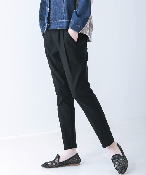 Bou Jeloud(ブージュルード)の「撥水加工◆HAKIYASE美脚パンツ(その他パンツ・レディース・ブラック/カーキ/ホワイト系その他/パープル/A/ベージュ系その他/ホワイト/ライトカーキ・40/38/36)」の16枚目の写真