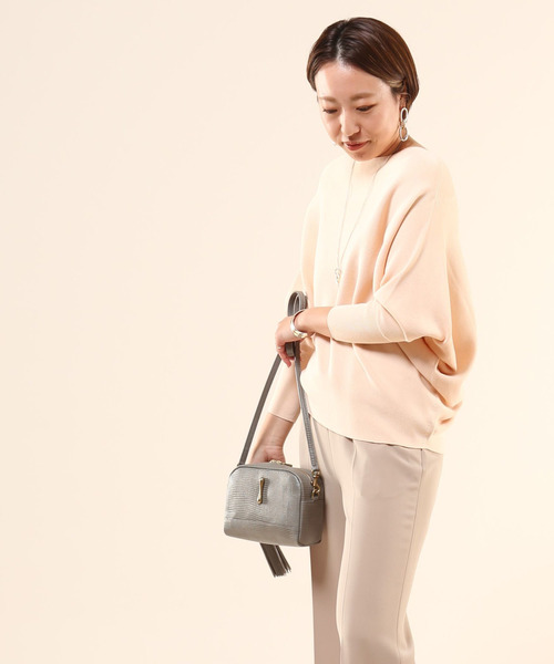 Liesse(リエス)の「アシンメトリープルオーバー(ニット/セーター・レディース・オフホワイト/ブルー系その他/スミクロ/グレー系その他/ピンク・FREE)」の22枚目の写真