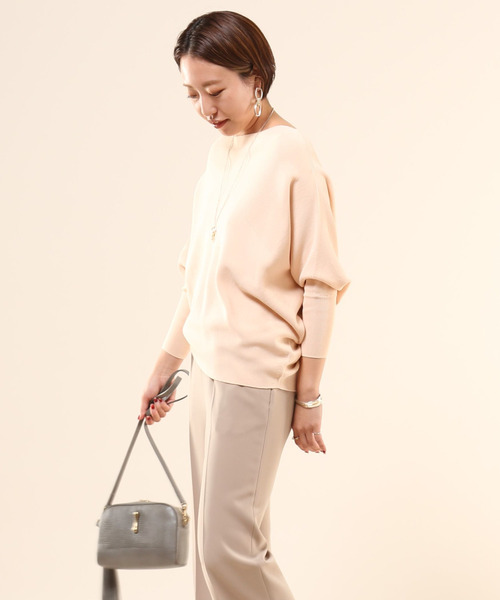 Liesse(リエス)の「アシンメトリープルオーバー(ニット/セーター・レディース・オフホワイト/ブルー系その他/スミクロ/グレー系その他/ピンク・FREE)」の21枚目の写真