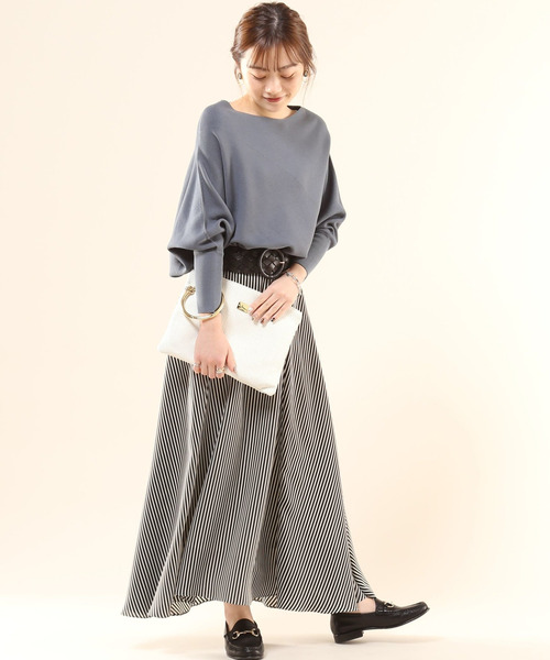 Liesse(リエス)の「アシンメトリープルオーバー(ニット/セーター・レディース・オフホワイト/ブルー系その他/スミクロ/グレー系その他/ピンク・FREE)」の20枚目の写真