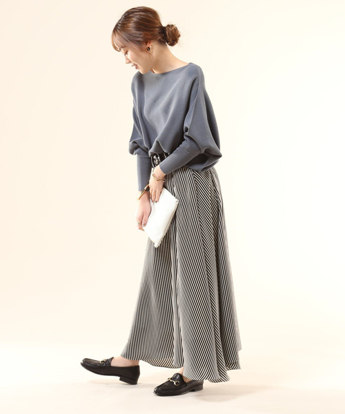 Liesse(リエス)の「アシンメトリープルオーバー(ニット/セーター・レディース・オフホワイト/ブルー系その他/スミクロ/グレー系その他/ピンク・FREE)」の19枚目の写真