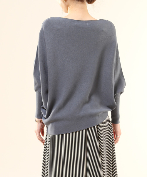 Liesse(リエス)の「アシンメトリープルオーバー(ニット/セーター・レディース・オフホワイト/ブルー系その他/スミクロ/グレー系その他/ピンク・FREE)」の8枚目の写真