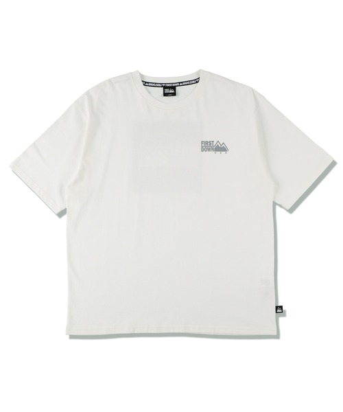 FIRST DOWN（ファーストダウン）の「S/S PRINT TEE（Tシャツ/カットソー・メンズ・ブラック/ホワイト×ブラック/ライトピンク/ホワイト×ピンク・M/L/XL）」の19枚目の写真