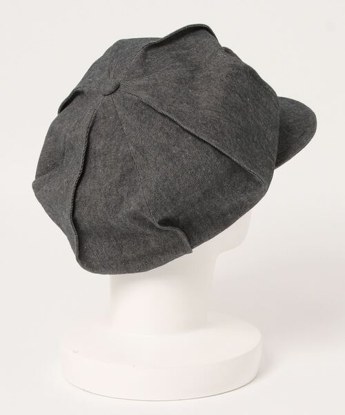 arth（アース）の「【arth】arth C/L Hard Cloth Tuck Cas/（キャスケット・メンズ・ベージュ/ブラック・58cm）」の15枚目の写真