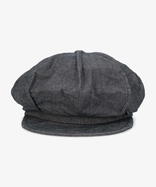 arth（アース）の「【arth】arth C/L Hard Cloth Tuck Cas/（キャスケット・メンズ・ベージュ/ブラック・58cm）」の5枚目の写真