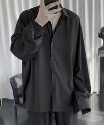 WESTBOY | 【WB ORIGINALS】【2021SS】オーバーサイズシャツ ドロップショルダー ビックシエルエット サイドスリッド(シャツ/ブラウス)