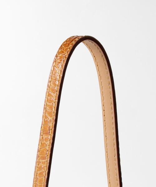 CHRISTIAN VILLA（クリスチャンヴィラ）の「[ 別注 ][ クリスチャン ヴィッラ ] CHRISTIAN VILLA FFC バンブー ハンドル ショルダー バッグ（ショルダーバッグ・レディース・モカ・FREE）」の9枚目の写真