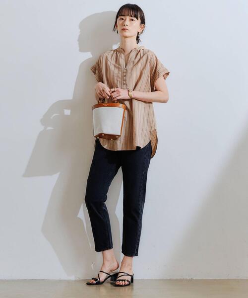 CHRISTIAN VILLA（クリスチャンヴィラ）の「[ 別注 ][ クリスチャン ヴィッラ ] CHRISTIAN VILLA FFC バンブー ハンドル ショルダー バッグ（ショルダーバッグ・レディース・モカ・FREE）」の14枚目の写真