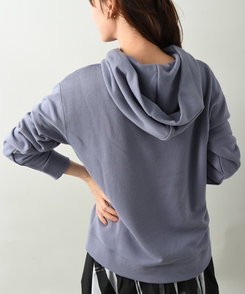 SOMETHING（サムシング）の「【ＳＯＭＥＴＨＩＮＧ】ＳＯＭＥＴＨＩＮＧ　ＬＯＧＯ　ＨＯＯＤＩＥ（パーカー・レディース・ベージュ/パープル/ピンク・FREE）」の8枚目の写真