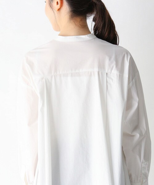 smart pink（スマートピンク）の「◆【手洗い可】裾レースブラウス（シャツ/ブラウス・レディース・オフホワイト/オリーブ・88）」の8枚目の写真