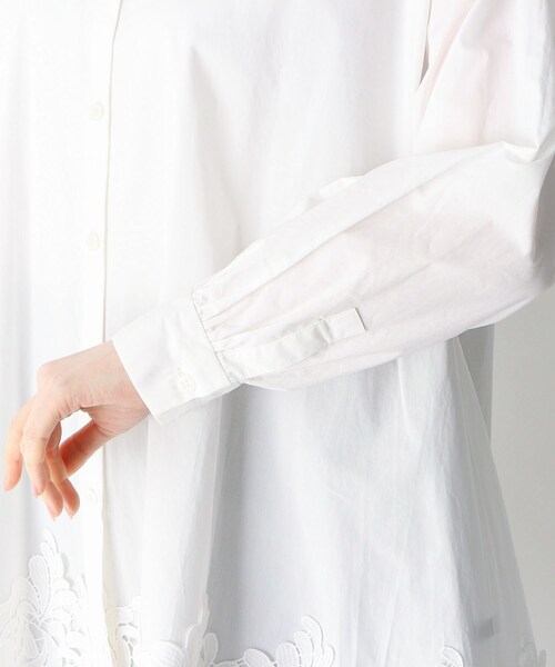 smart pink（スマートピンク）の「◆【手洗い可】裾レースブラウス（シャツ/ブラウス・レディース・オフホワイト/オリーブ・88）」の11枚目の写真