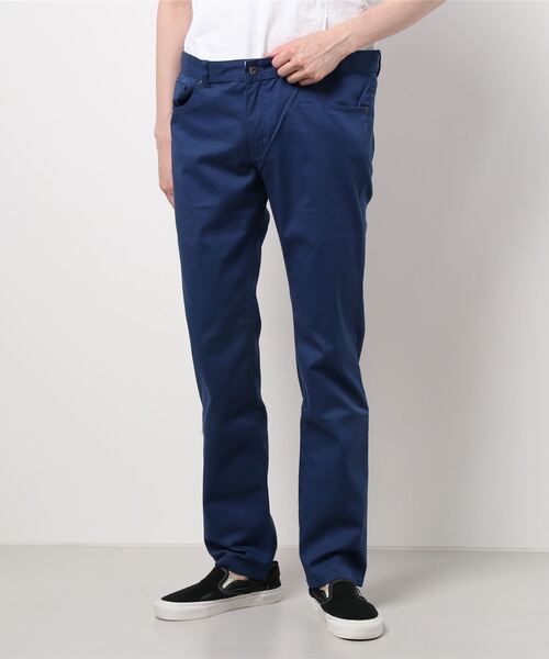 Dickies(ディッキーズ)の「【DICKIES/ディッキーズ】ツイルストレッチナロー(細身)パンツ4C 153M40WD05(その他パンツ・メンズ・チャコールグレー/ブラック/ベージュ/アーミー/ブルー系その他/ダークブルー・32inch/30inch/28inch/34inch/36inch)」の5枚目の写真