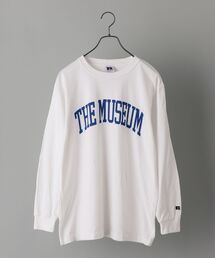 【WEB限定/SHIPS別注】RUSSELL ATHLETIC: プリント ロングスリーブ Tシャツ (ロンT)