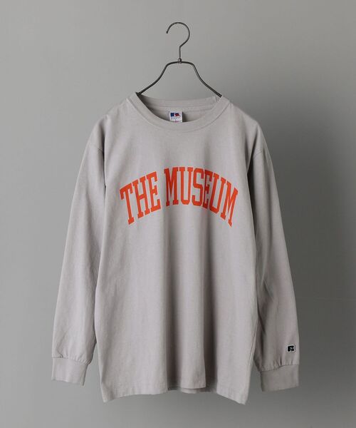 Russell Athletic（ラッセルアスレティック）の「【WEB限定/SHIPS別注】RUSSELL ATHLETIC: プリント ロングスリーブ Tシャツ (ロンT)（Tシャツ/カットソー・メンズ・ホワイト/グレー/ブルー/ラベンダー・SMALL/MEDIUM/LARGE/X-LARGE）」の6枚目の写真