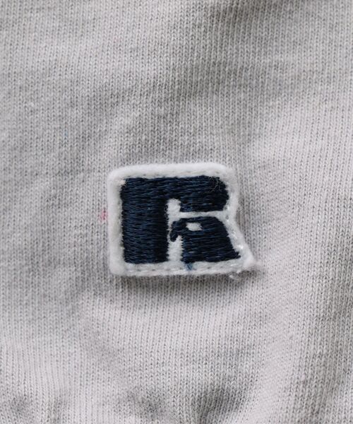 Russell Athletic（ラッセルアスレティック）の「【WEB限定/SHIPS別注】RUSSELL ATHLETIC: プリント ロングスリーブ Tシャツ (ロンT)（Tシャツ/カットソー・メンズ・ホワイト/グレー/ブルー/ラベンダー・SMALL/MEDIUM/LARGE/X-LARGE）」の7枚目の写真