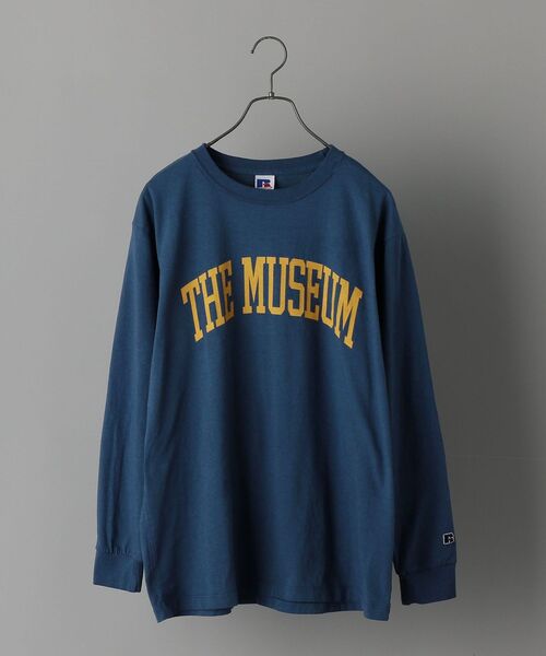 Russell Athletic（ラッセルアスレティック）の「【WEB限定/SHIPS別注】RUSSELL ATHLETIC: プリント ロングスリーブ Tシャツ (ロンT)（Tシャツ/カットソー・メンズ・ホワイト/グレー/ブルー/ラベンダー・SMALL/MEDIUM/LARGE/X-LARGE）」の8枚目の写真