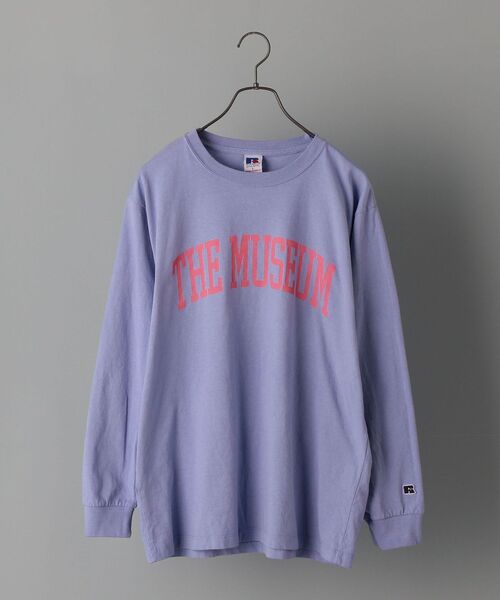 Russell Athletic（ラッセルアスレティック）の「【WEB限定/SHIPS別注】RUSSELL ATHLETIC: プリント ロングスリーブ Tシャツ (ロンT)（Tシャツ/カットソー・メンズ・ホワイト/グレー/ブルー/ラベンダー・SMALL/MEDIUM/LARGE/X-LARGE）」の11枚目の写真