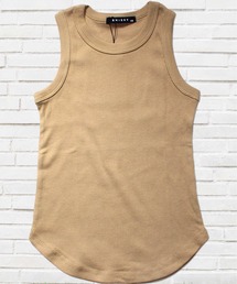 THE CASUAL | 無地 ボーダー テレコロングタンクトップ キッズ(タンクトップ)