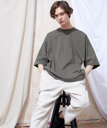 EMMA CLOTHES | ヘビー天竺オーバーサイズS/Sカットソー EMMA CLOTHES 2021SUMMER(Tシャツ/カットソー)