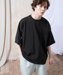 EMMA CLOTHES | ヘビー天竺オーバーサイズS/Sカットソー EMMA CLOTHES 2021SUMMER(Tシャツ/カットソー)