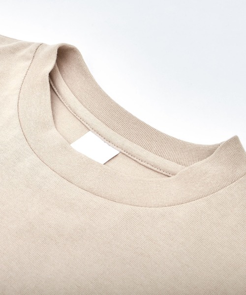 EMMA CLOTHES（エマクローズ）の「ヘビー天竺オーバーサイズS/Sカットソー EMMA CLOTHES（Tシャツ/カットソー・メンズ・ブラック/ブルー系その他/グリーン系その他/パープル/ライトベージュ/オフホワイト/チャコール・M/L）」の9枚目の写真