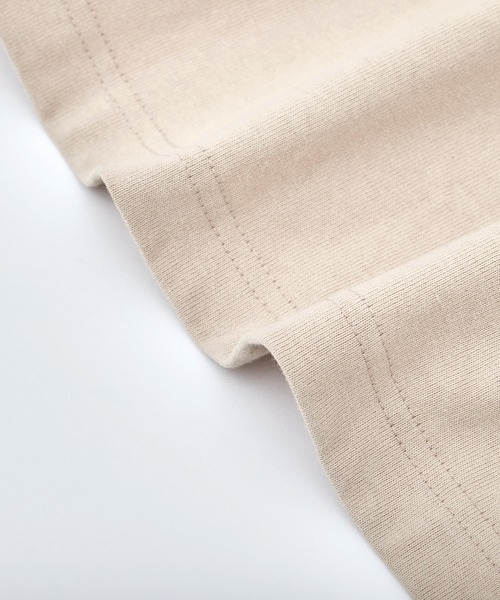 EMMA CLOTHES（エマクローズ）の「ヘビー天竺オーバーサイズS/Sカットソー EMMA CLOTHES（Tシャツ/カットソー・メンズ・ブラック/ブルー系その他/グリーン系その他/パープル/ライトベージュ/オフホワイト/チャコール・M/L）」の10枚目の写真