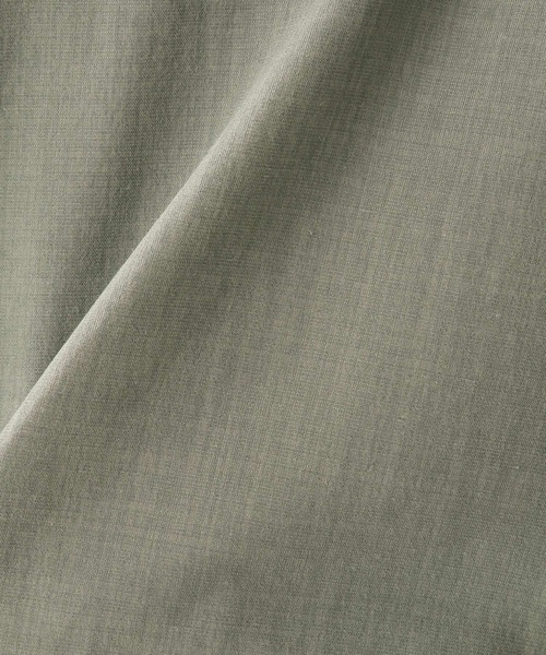 RAGEBLUE（レイジブルー）の「＜セットアップ着用可能＞シャリテック/リネンタッチオープンカラーシャツ/936495（シャツ/ブラウス・メンズ・ブラック/ダークグリーン/グレー系その他/キャメル・MEDIUM/LARGE）」の18枚目の写真