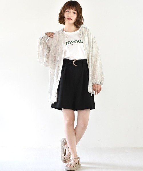 RETRO GIRL(レトロガール)の「アソートロゴレギュラーTee(Tシャツ/カットソー・レディース・ライトブルー/ブラック/レッド/オフホワイト・FREE)」の6枚目の写真