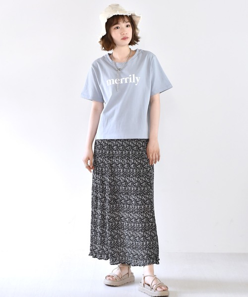 RETRO GIRL(レトロガール)の「アソートロゴレギュラーTee(Tシャツ/カットソー・レディース・ライトブルー/ブラック/レッド/オフホワイト・FREE)」の10枚目の写真