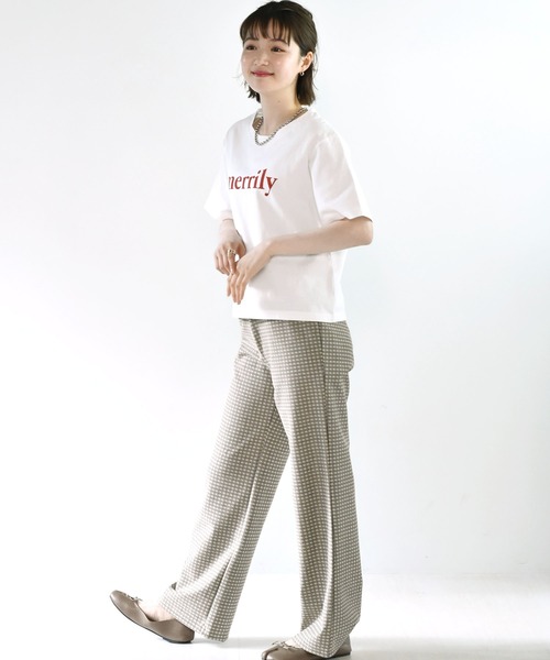 RETRO GIRL(レトロガール)の「アソートロゴレギュラーTee(Tシャツ/カットソー・レディース・ライトブルー/ブラック/レッド/オフホワイト・FREE)」の11枚目の写真