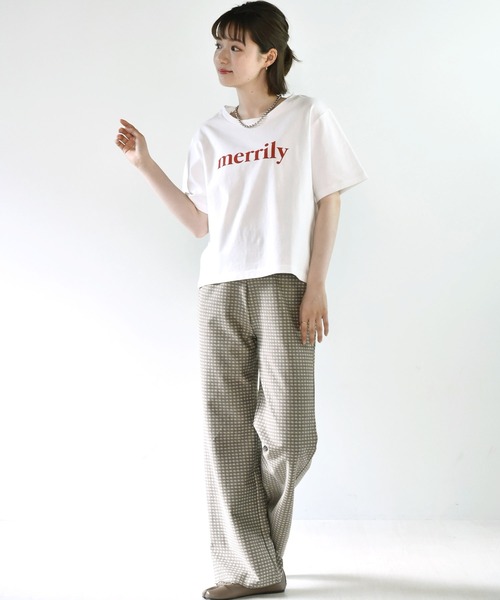 RETRO GIRL(レトロガール)の「アソートロゴレギュラーTee(Tシャツ/カットソー・レディース・ライトブルー/ブラック/レッド/オフホワイト・FREE)」の12枚目の写真